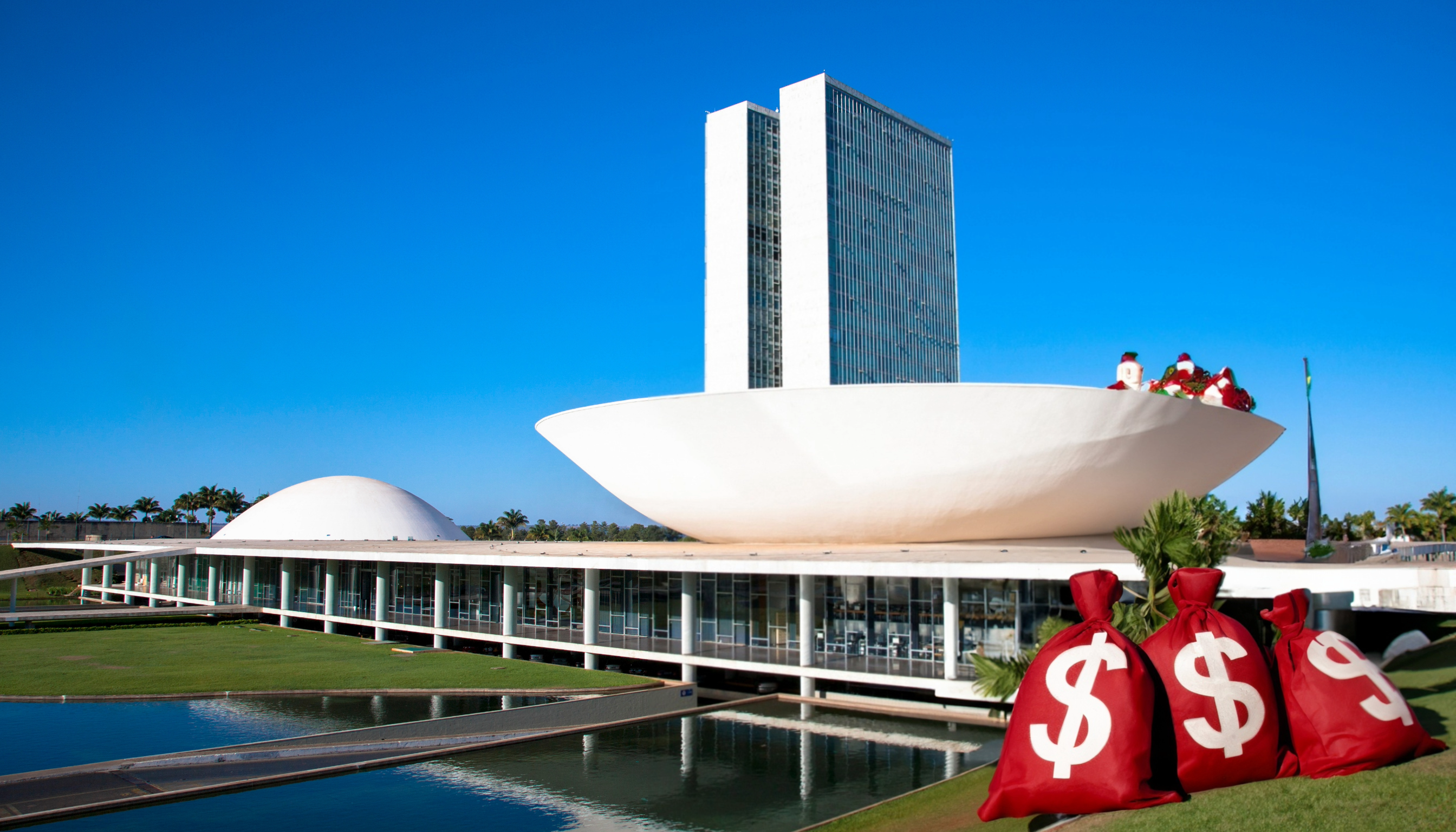 Papai Noel is coming. Brasília o mantém refém. Pedidos vexaminosos em pauta.